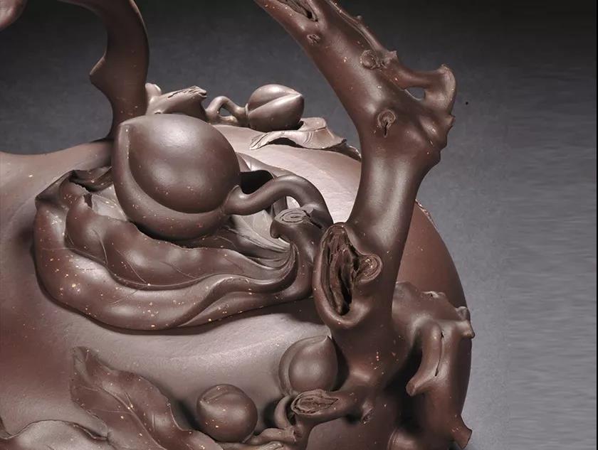 10種最美花器提梁壺，精美別致雕花紫砂壺!