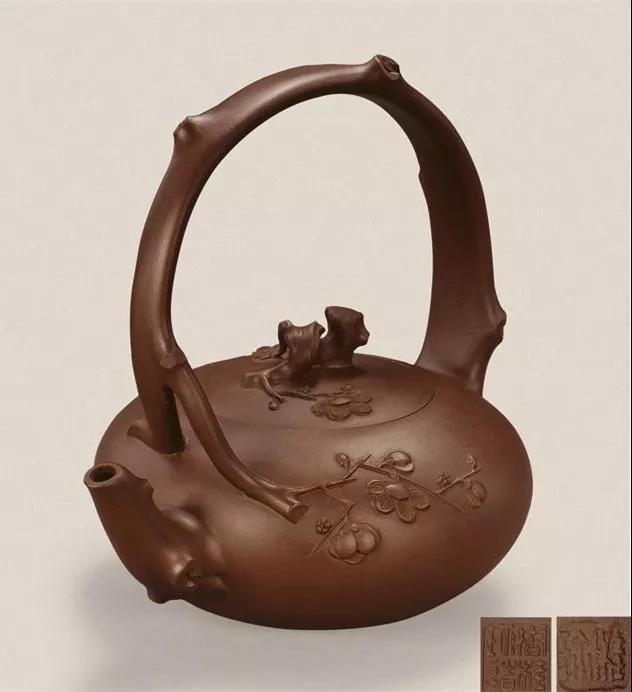 10種最美花器提梁壺，精美別致雕花紫砂壺!