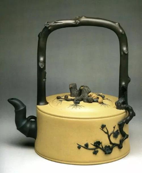 10種最美花器提梁壺，精美別致雕花紫砂壺!