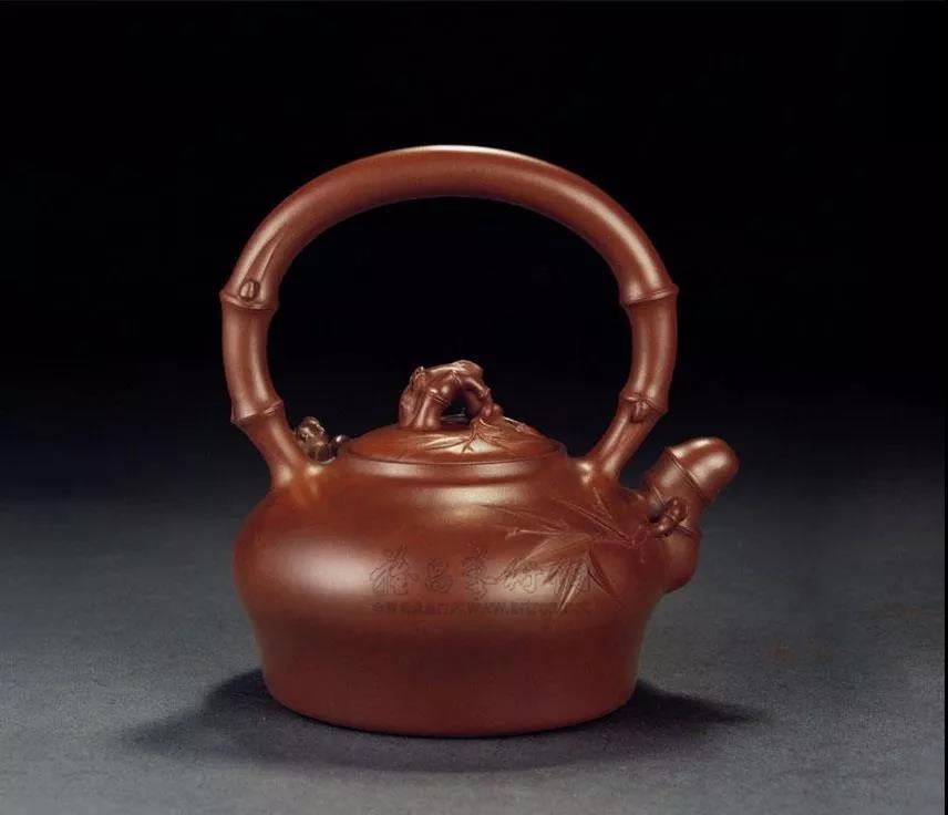 10種最美花器提梁壺，精美別致雕花紫砂壺!